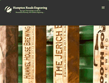 Tablet Screenshot of hamptonroadsengraving.com